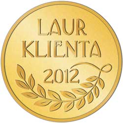 Złoty Laur Klienta 2012